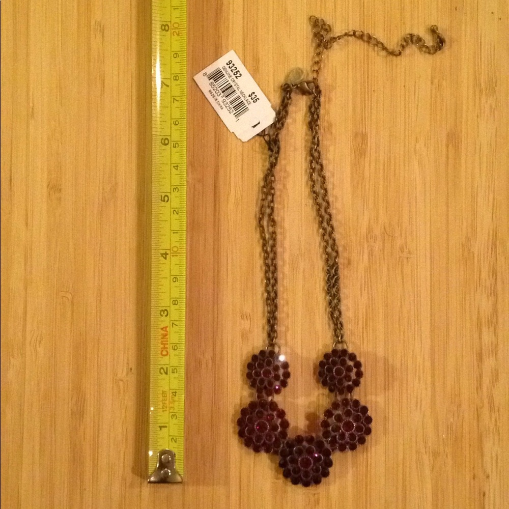 Cookie Lee Red Crystal Necklace